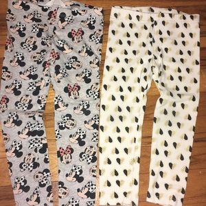 H&M and car & jack leggings for toddlers